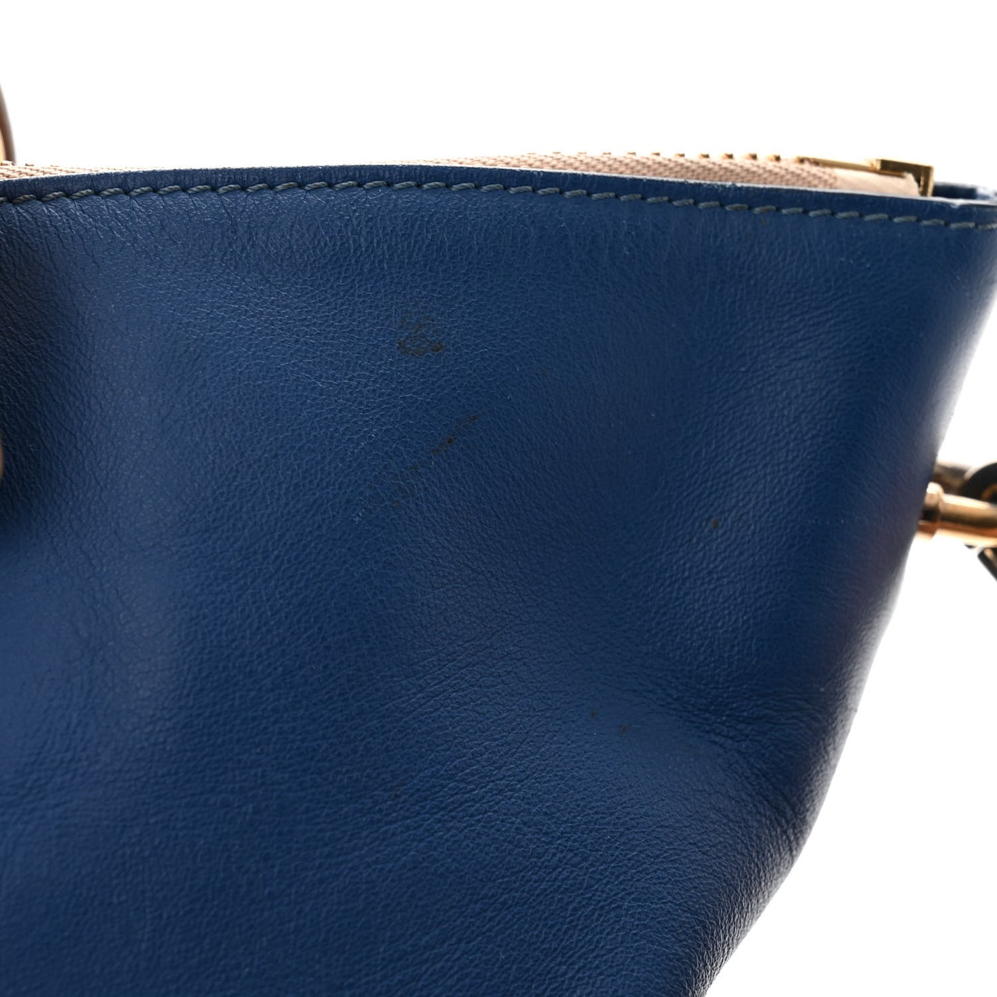 Smooth Calfskin Medium Baylee Tote Sea Water