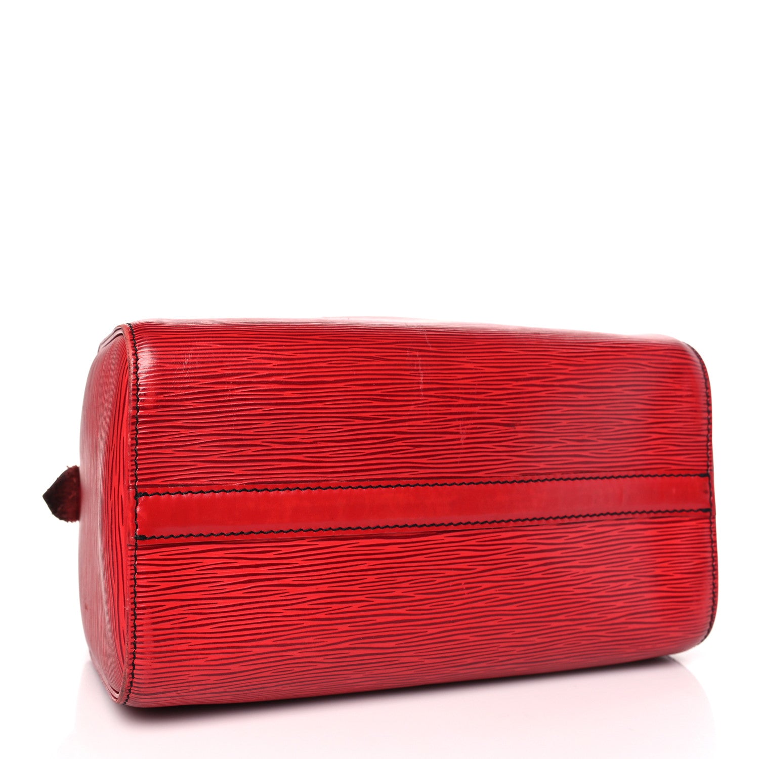 Louis Vuitton Epi Speedy 25 Castillan Red 4 of 10