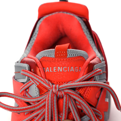 Balenciaga Mesh Nylon Mens Track Sneakers 42 Orange Slate Grey 10 of 11