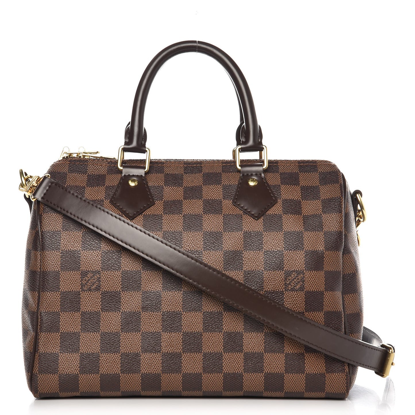 Damier Ebene Speedy Bandouliere 25