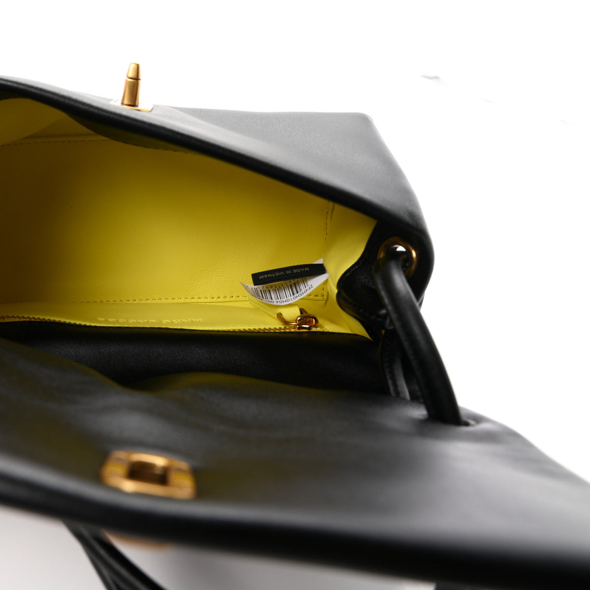 Calfskin Mini The Dual Bag Black
