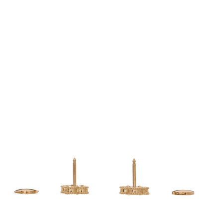 Van Cleef & Arpels 18K Yellow Gold Black Onyx Sweet Alhambra Earrings 3 of 5