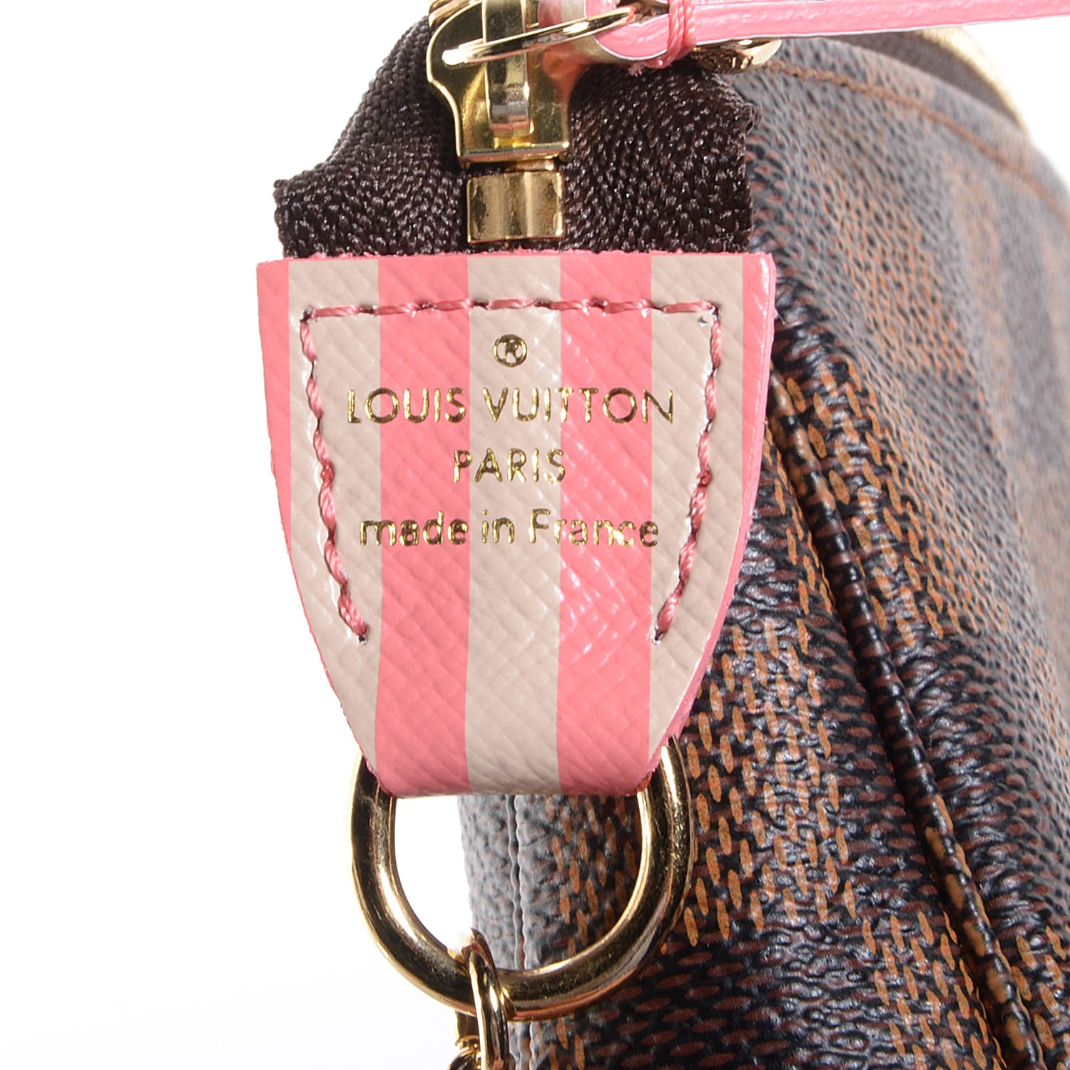 Louis Vuitton Damier Ebene 2014 Christmas Animation Mini Pochette Accessories 7 of 8
