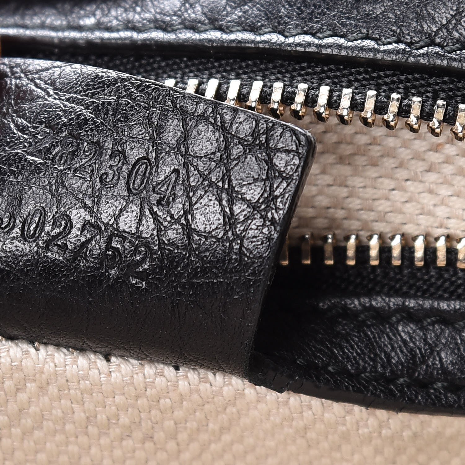 Gucci Pebbled Calfskin Soho Hobo Black 7 of 13