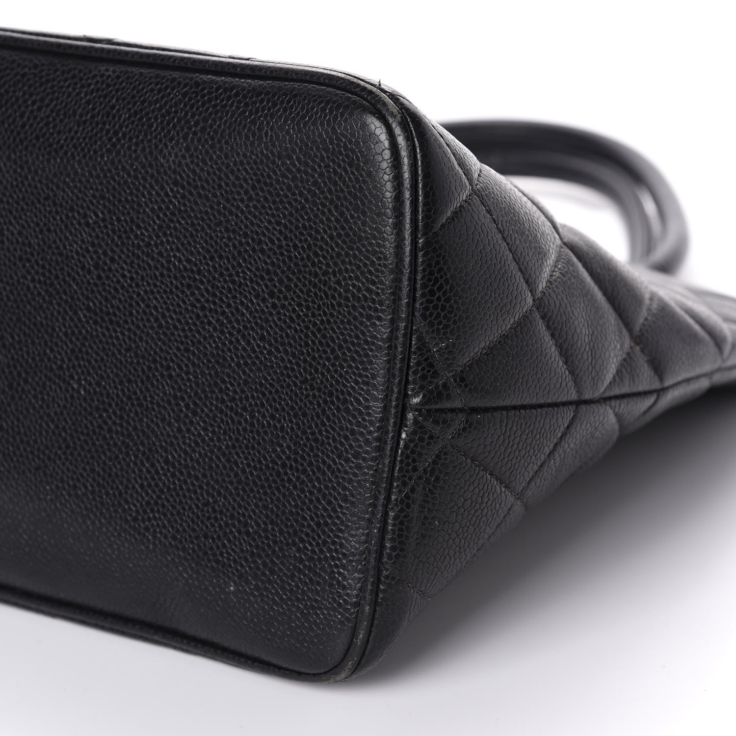 Chanel Caviar Quilted Medallion Tote Black 7 of 11