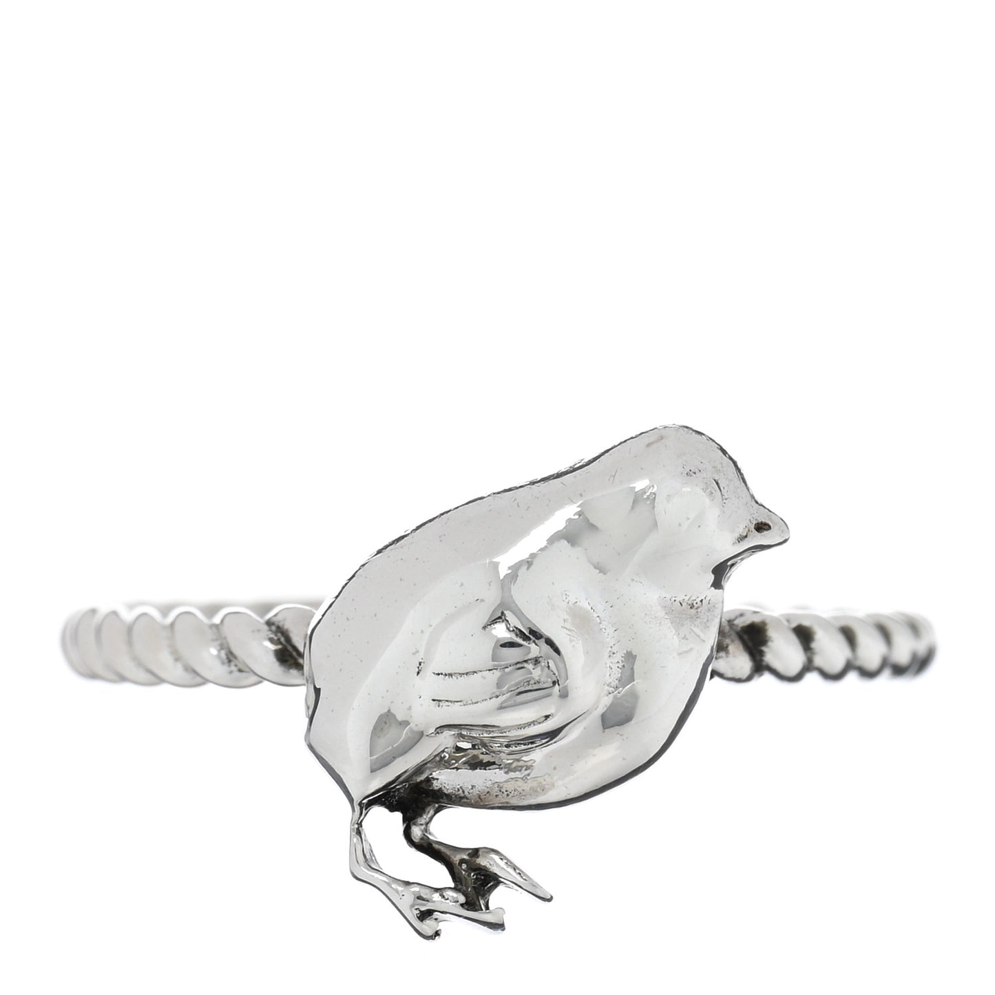Sterling Silver Chick Ring 54 6.75