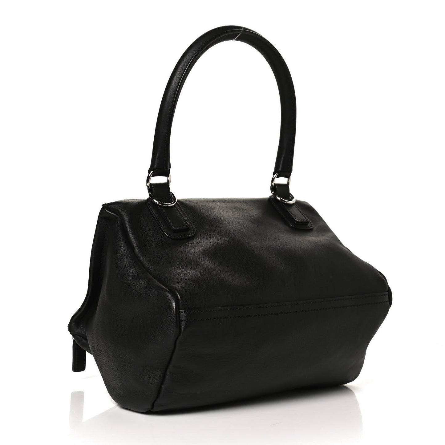 Calfskin Studded Small Pandora Black