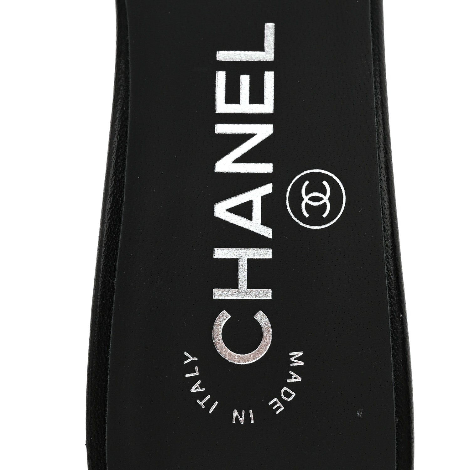 Chanel Lambskin Mirror Mules 35.5 Black 8 of 10