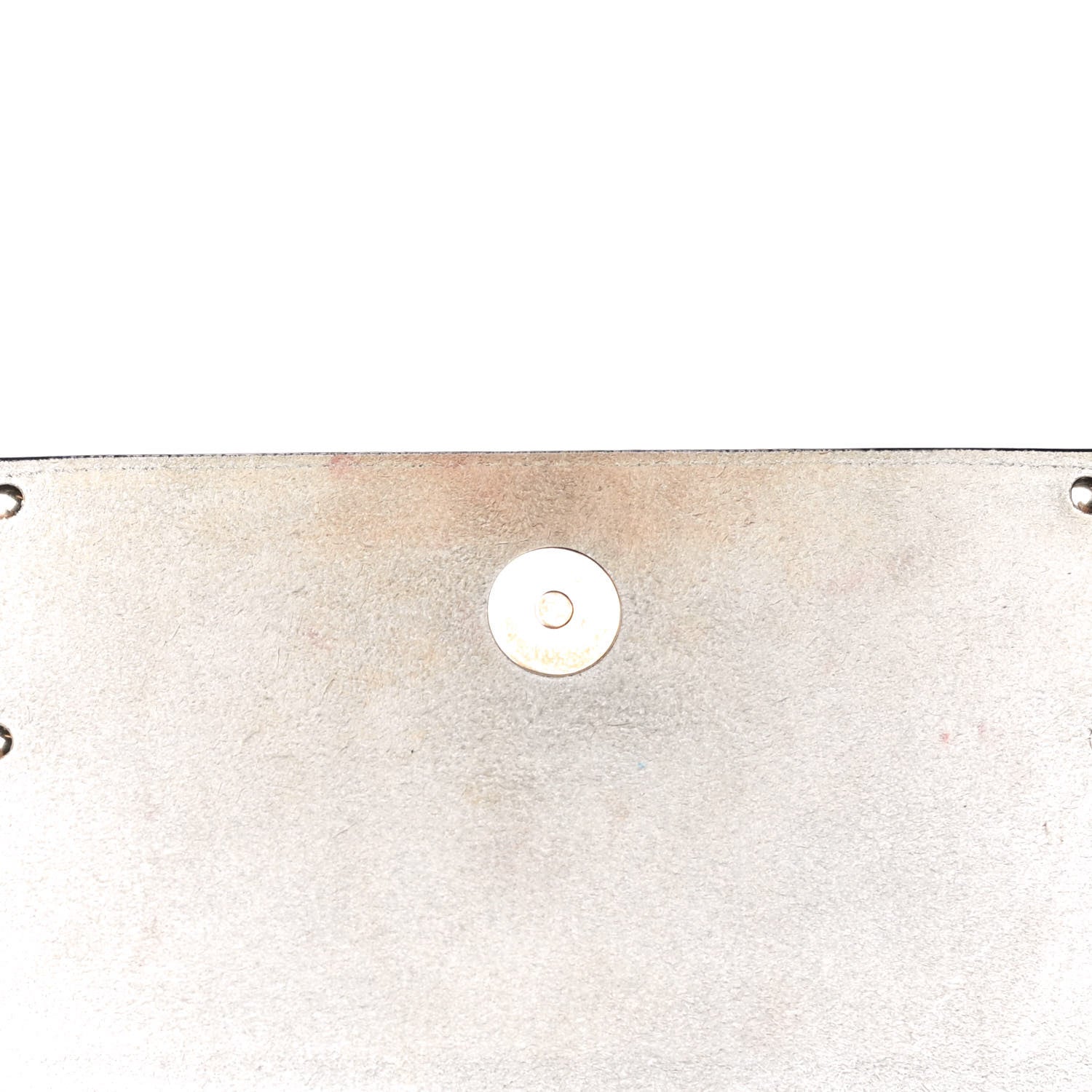 Valentino Garavani Pebbled Calfskin Rockstud Side Slip Crossbody Pastel Grey 6 of 8