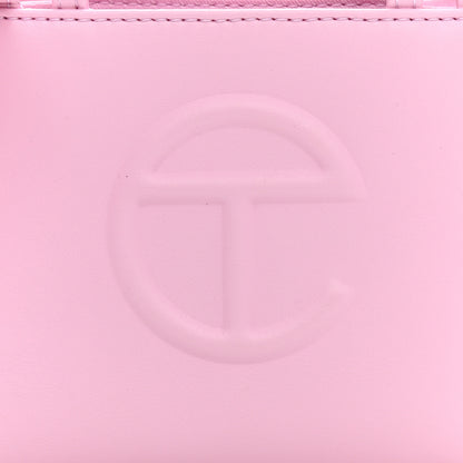 Telfar Vegan Leather Small Shopping Bag Bubblegum 8 of 8