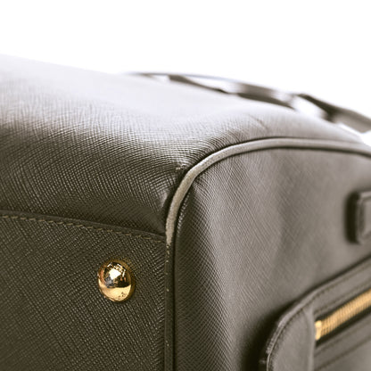 Prada Saffiano Lux Bowler Militare 11 of 19