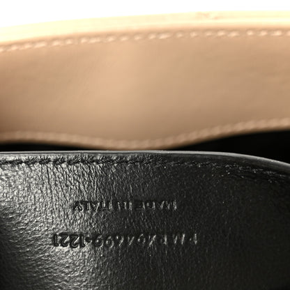 Saint Laurent Calfskin Y Quilted Monogram Small Loulou Chain Satchel Dark Beige 8 of 12