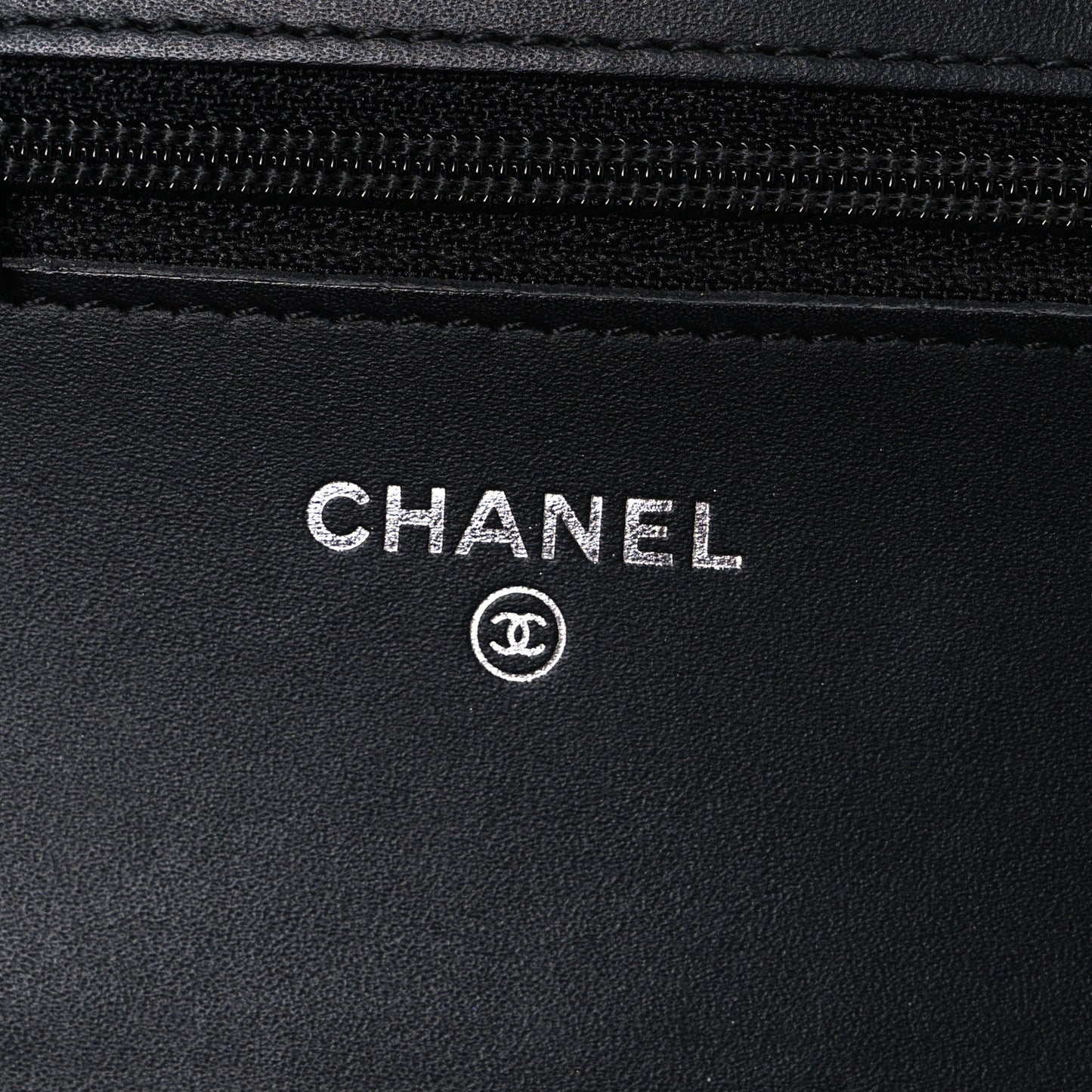 Glazed Aged Calfskin Reissue Wallet On Chain WOC So Black