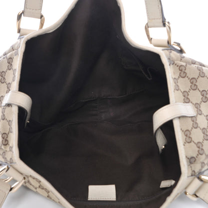Gucci Monogram Medium Abbey Shoulder Bag Ivory 5 of 13