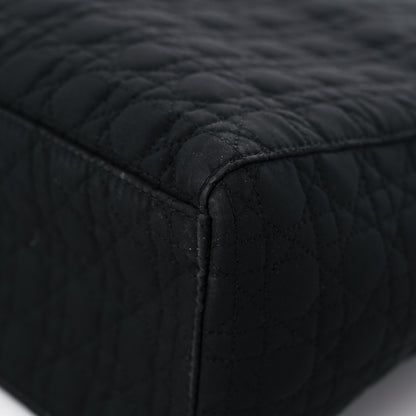 Christian Dior Nylon Cannage Large Lady Dior Black 9 of 14