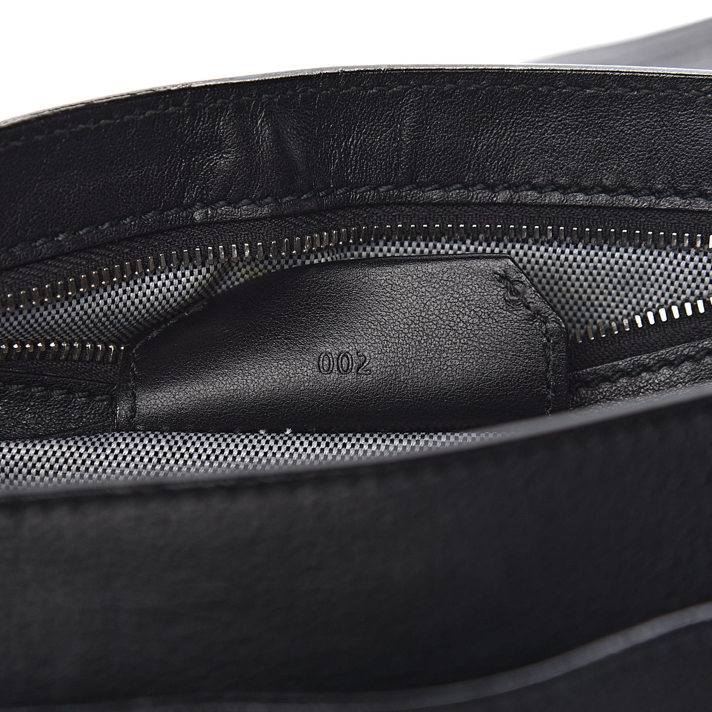 Grained Calfskin Tiny PS1 Satchel Black
