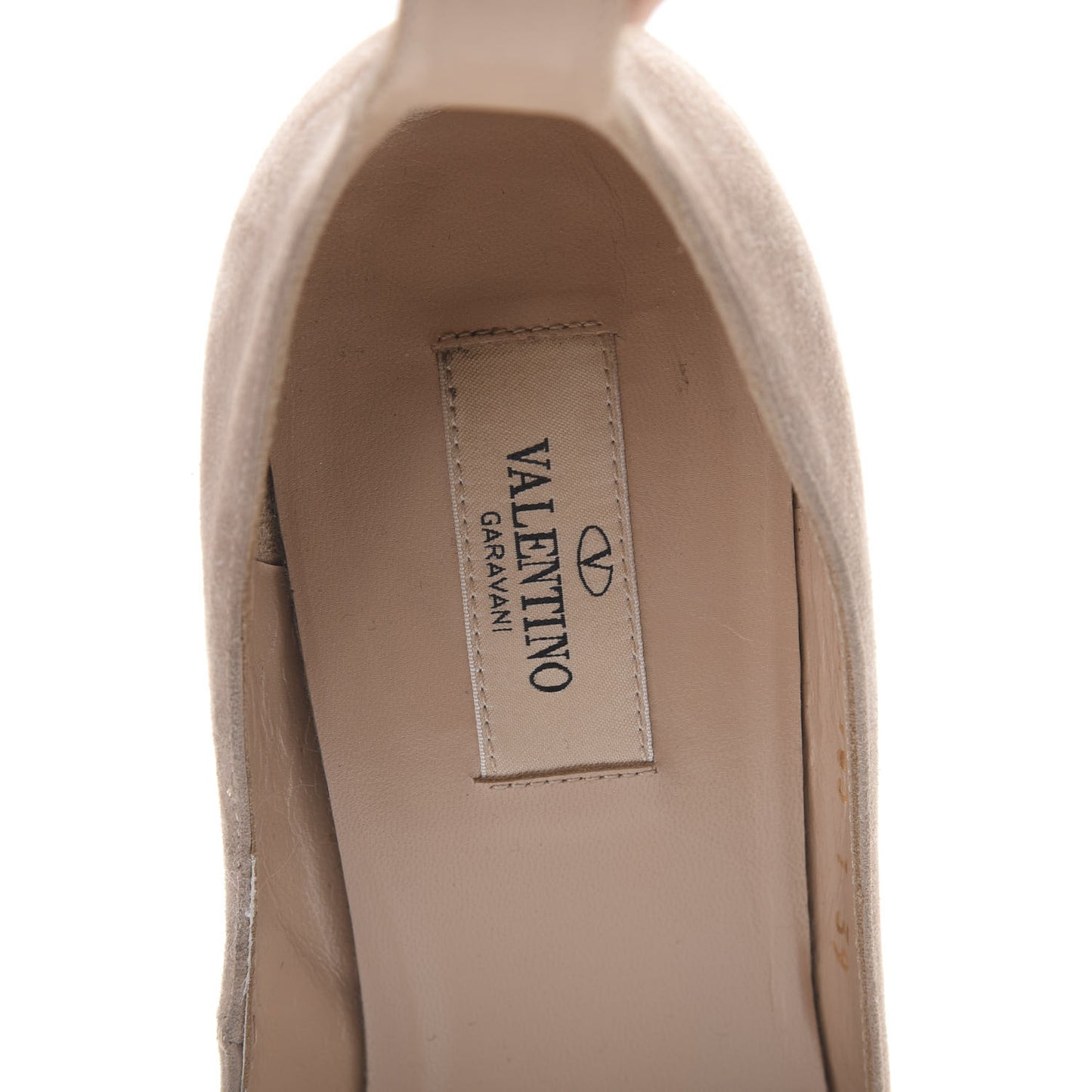 Suede Tan-Go Mary Jane Ankle Strap 60mm Pumps 39 Poudre