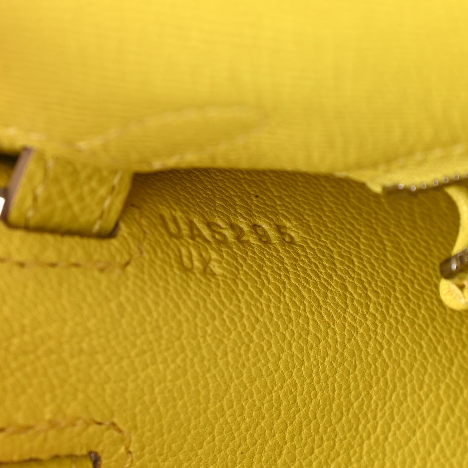 Hermes Epsom Kelly Sellier 25 Lime 7 of 11