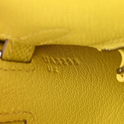 Hermes Epsom Kelly Sellier 25 Lime 7 of 11