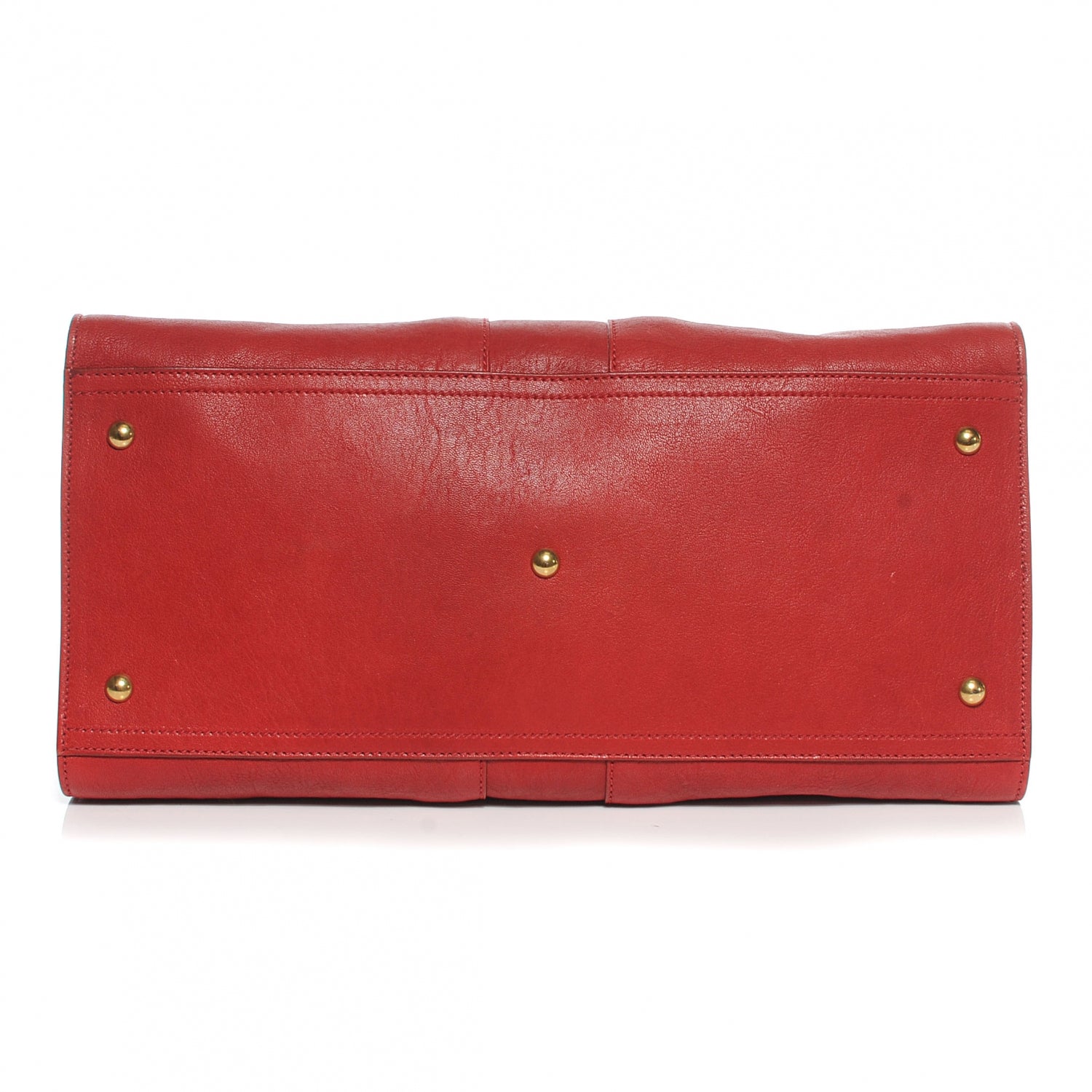 Saint Laurent Sheepskin Large Cabas ChYc Red 9 of 9