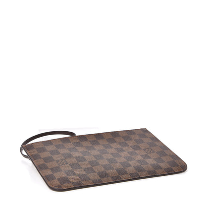 Louis Vuitton Damier Ebene Neverfull MM GM Pochette Rose Ballerine 4 of 8