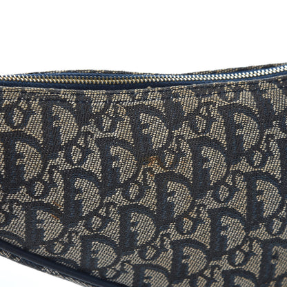 Christian Dior Monogram Mini Saddle Pochette Navy 10 of 10