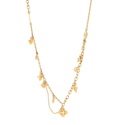Louis Vuitton Metal Blooming Supple Necklace Gold 1 of 4