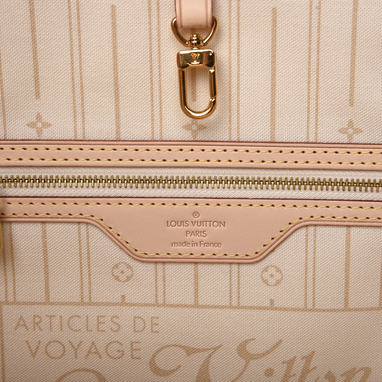 Louis Vuitton Damier Azur Neverfull GM 6 of 8