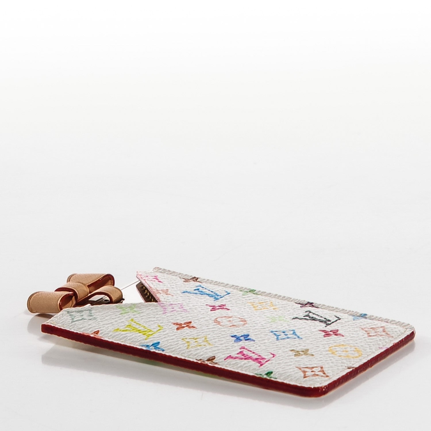 Louis Vuitton Monogram Multicolor Mirror and Case Pouch White 4 of 7