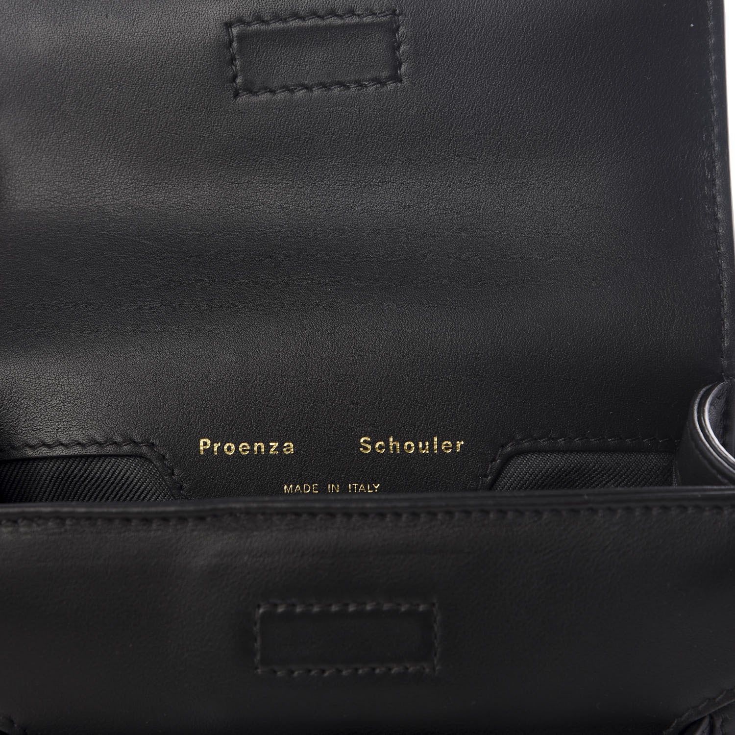 Proenza Schouler Calfskin Micro PS11 Belt Bag Black 5 of 8