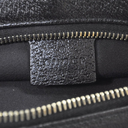 Gucci Monogram Web Bamboo Ring Hobo Black 7 of 8