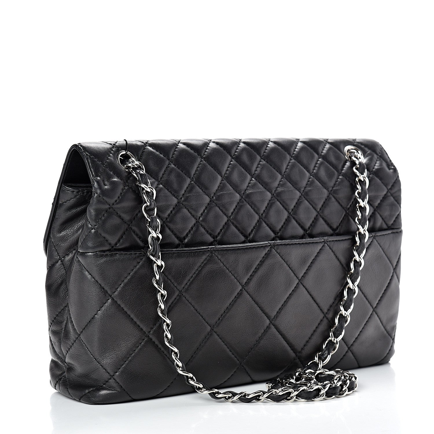 Chanel Calfskin Quilted In The Business Flap Bag Black 2 of 10