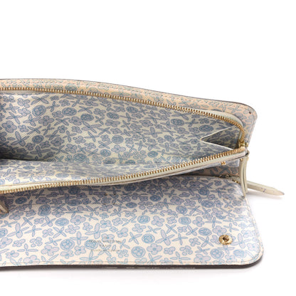 Louis Vuitton Monogram Fleuri Insolite Wallet Violet 7 of 7
