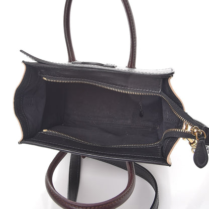 Celine Smooth Calfskin Nano Tri-Color Luggage Grey 5 of 9