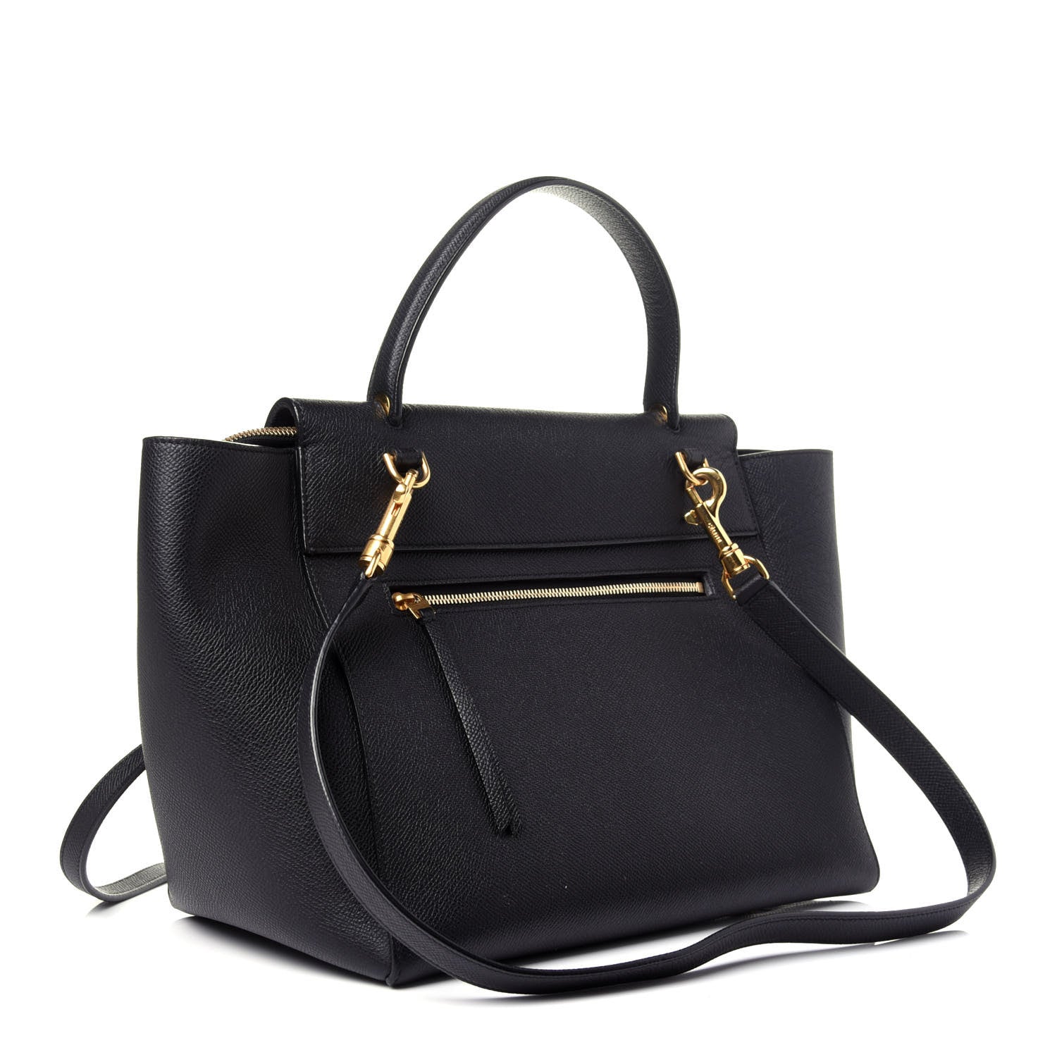 Celine Grained Calfskin Mini Belt Bag Black 4 of 12