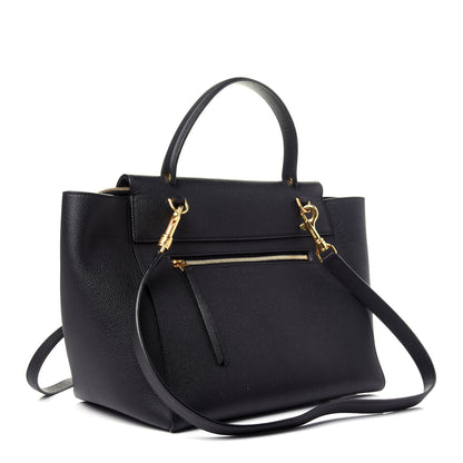 Celine Grained Calfskin Mini Belt Bag Black 4 of 12