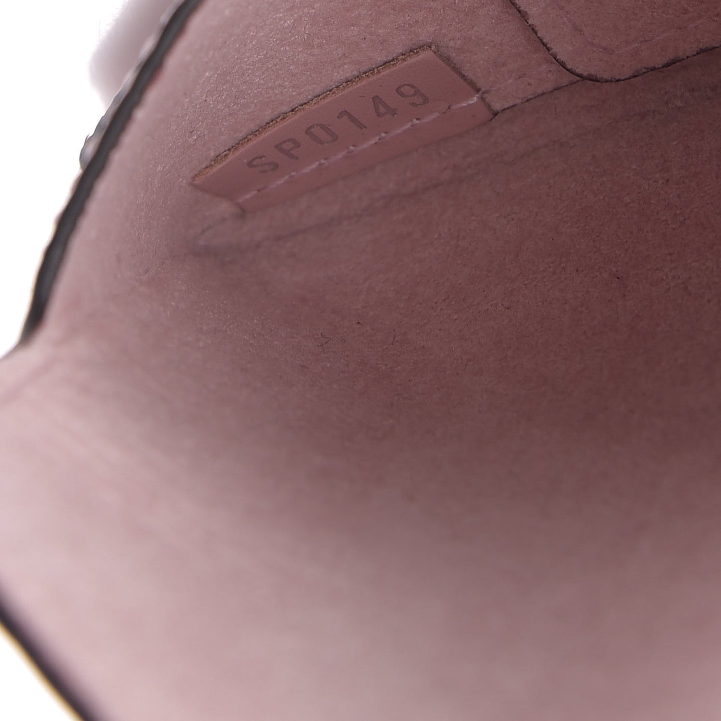 Epi Small Kirigami Pochette Insert Rose Ballerine
