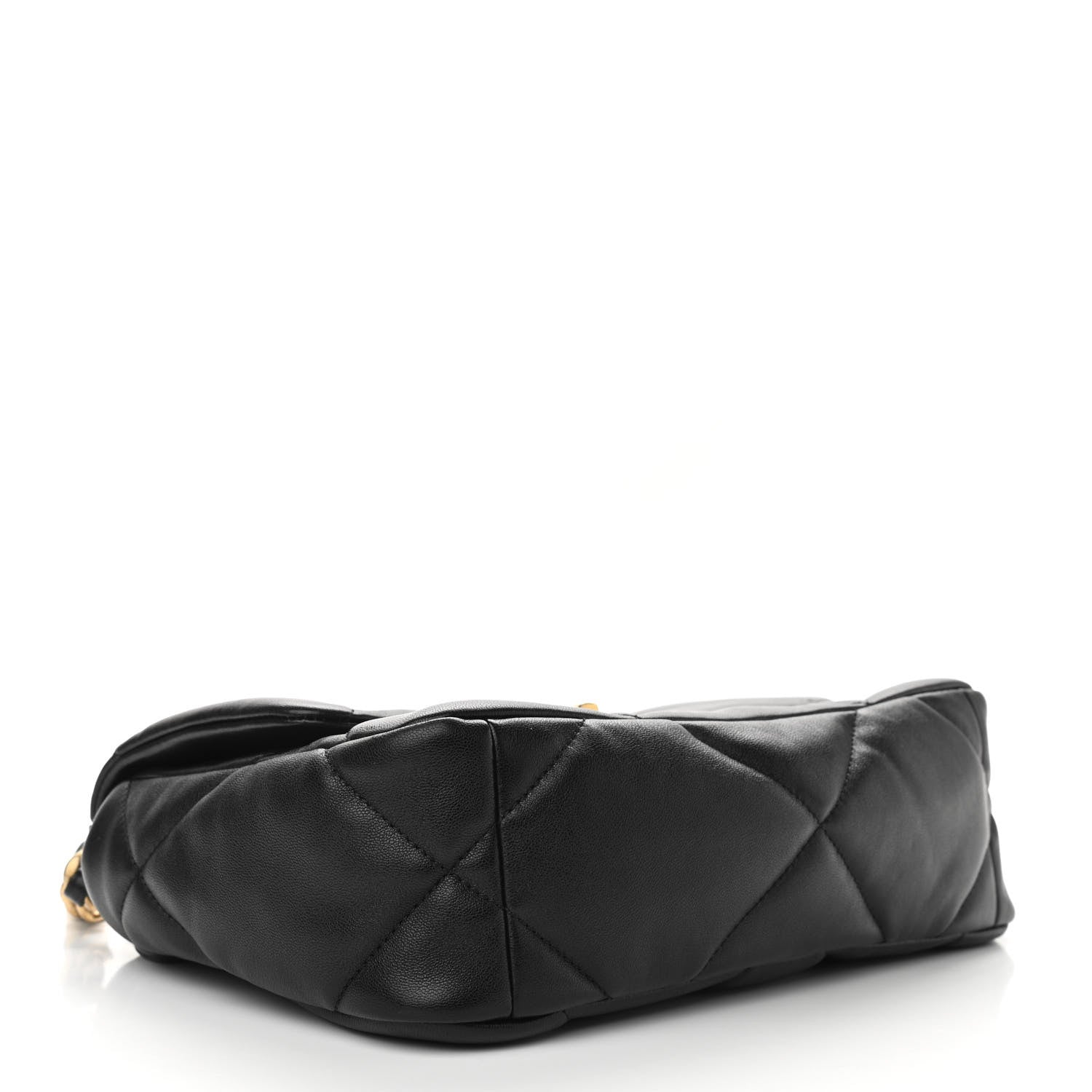 Chanel Lambskin Quilted Medium Chanel 19 Flap Black 4 of 11