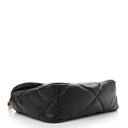 Chanel Lambskin Quilted Medium Chanel 19 Flap Black 4 of 11