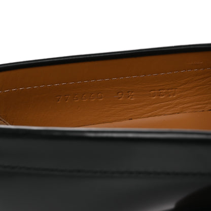 Gucci Millennial Ribot Mens Horsebit Loafers 9.5 Black 10 of 11