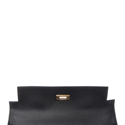 Hermes Epsom Kelly Sellier 25 Black 15 of 35
