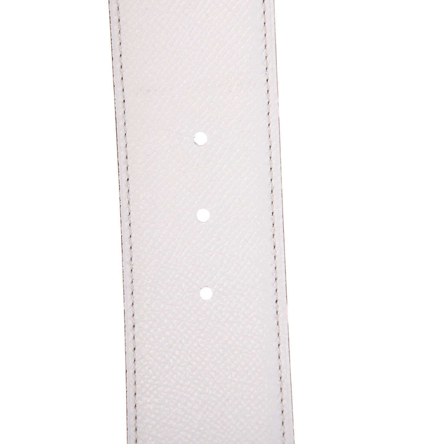 Hermes Chamonix Epsom 42mm Constance 2 Belt 90 Black White 6 of 8