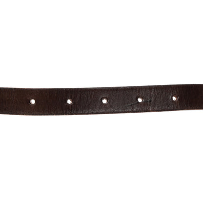 Chanel Lambskin Quilted Chocolate Bar Belt 85 34 Brown 6 of 6