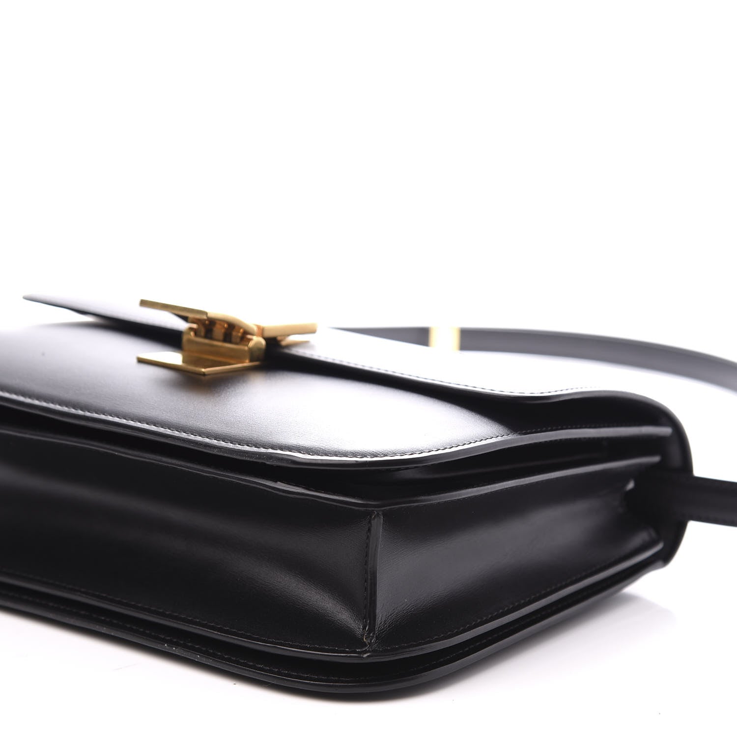 Celine Box Calfskin Medium Classic Box Flap Bag Black 8 of 10