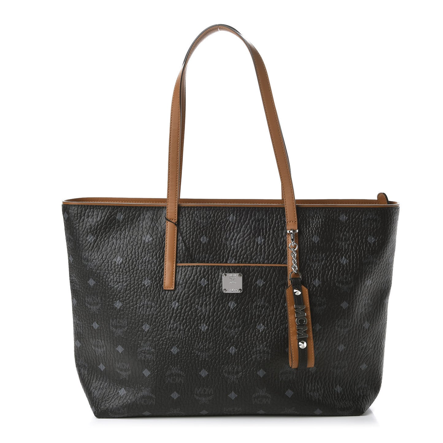 Visetos Medium Anya Shopper Tote Black