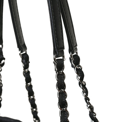 Chanel Lurex Boucle Mini Deauville Tote Black 11 of 16