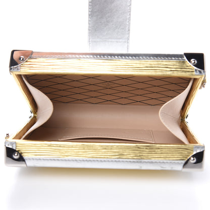 Louis Vuitton Metallic Epi Petite Malle Gold 5 of 14