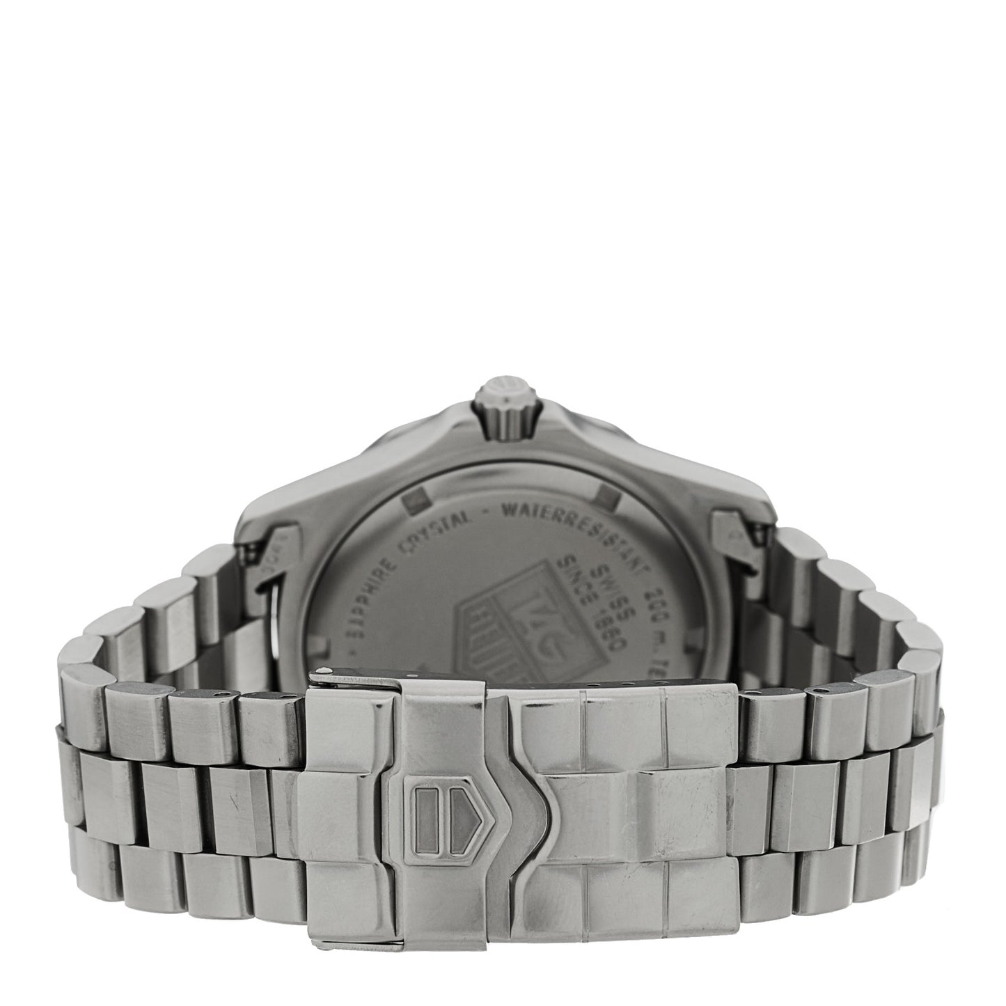 Stainless Steel 38mm Professional Series 2000 Quartz Watch Black WK1110-0
