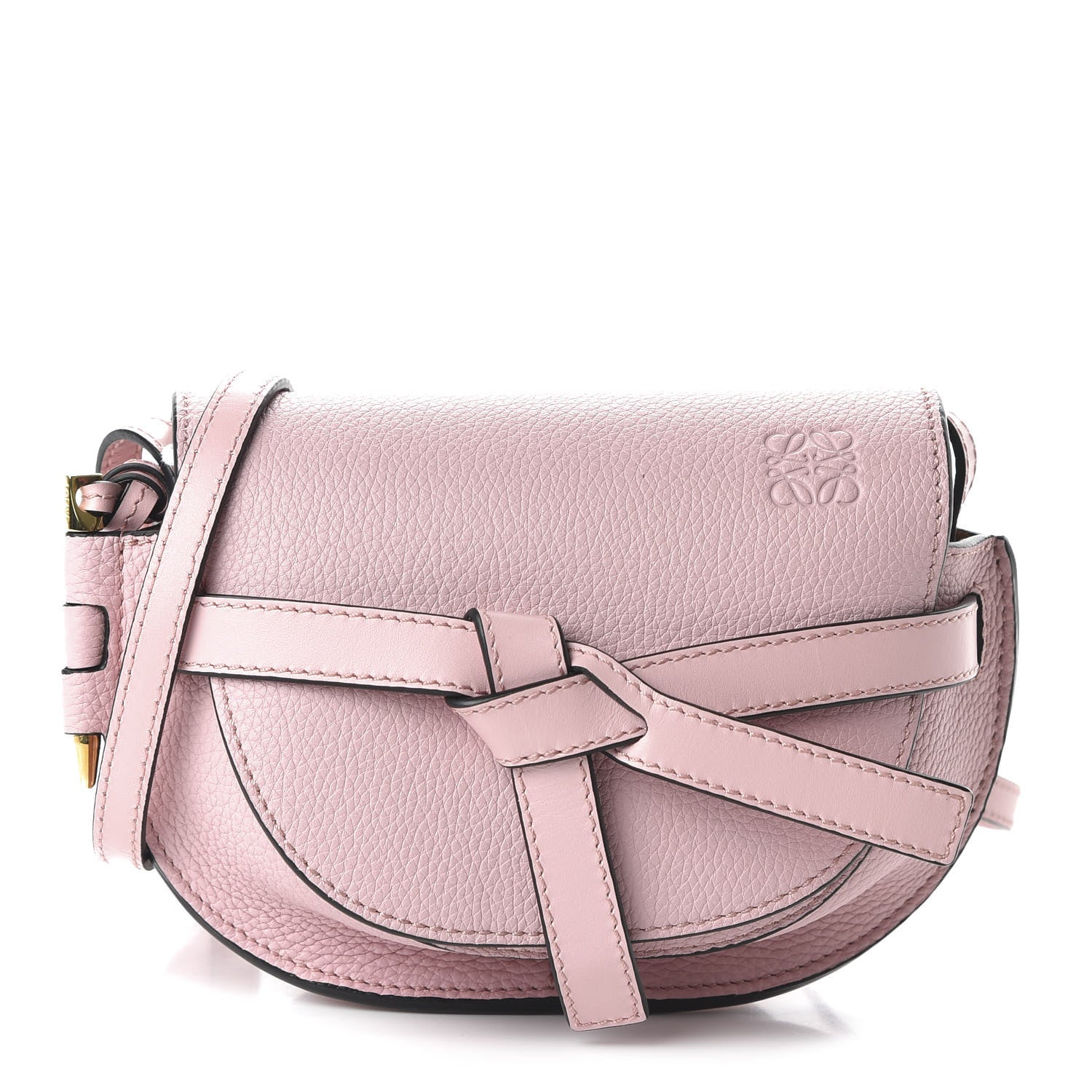 Loewe Grained Calfskin Mini Gate Crossbody Bag Pastel Pink 1 of 9