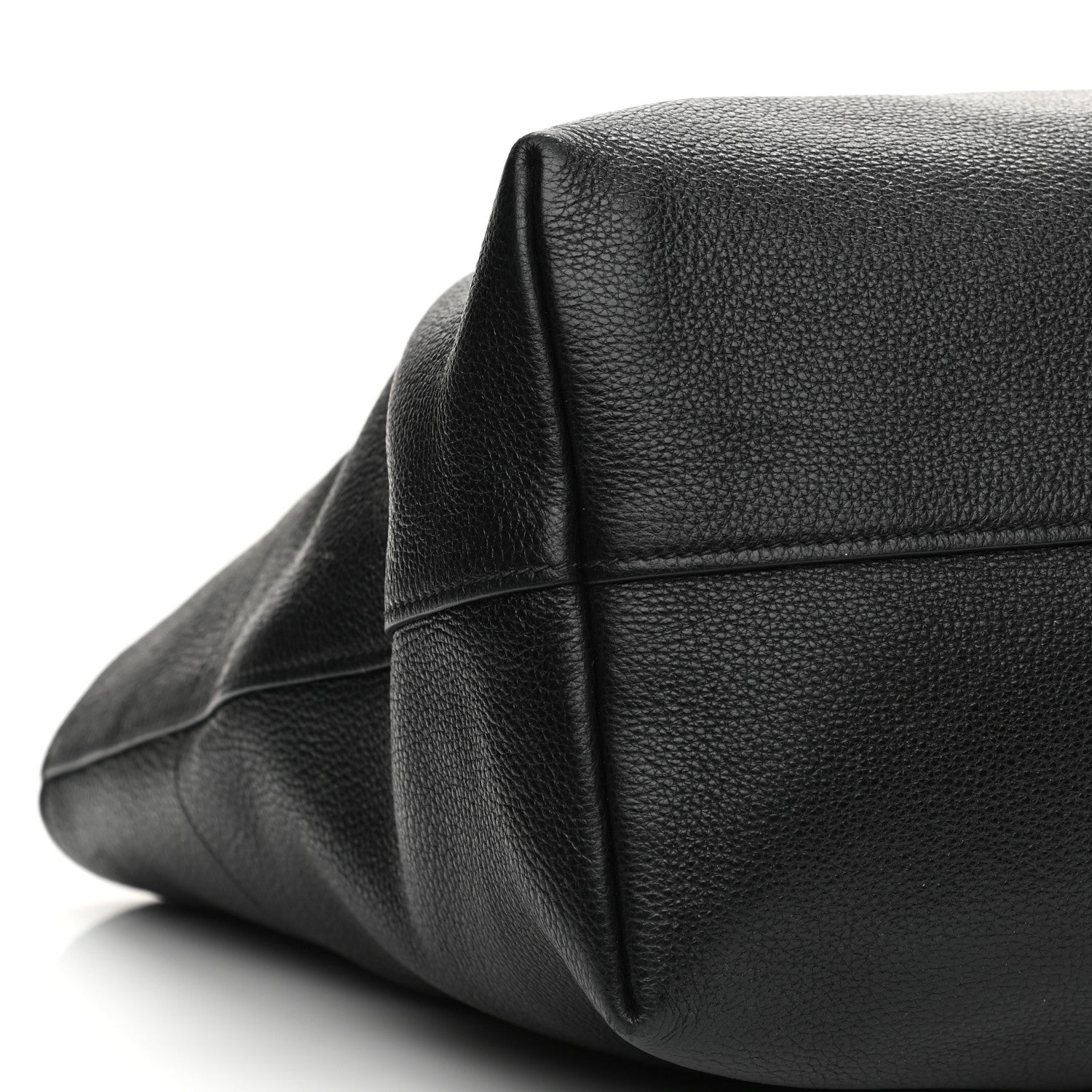 Prada Vitello Daino Zip Shopping Tote Black 8 of 11